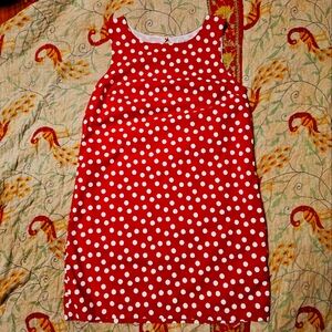 Dresses 2/$20 Kim Rogers Petite Red Polka Dot Dress